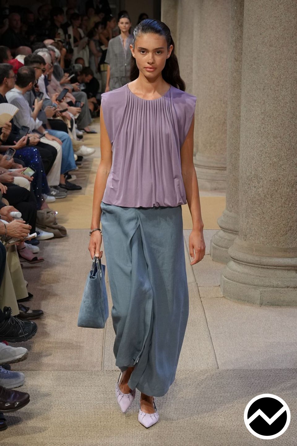 Vogue Spring Magazine Lavender Color Trend, Spring 2027 · Milan Fashion Week | T-Fashion