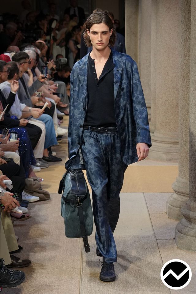 Giorgio Armani, SS27 menswear, Jersey, look 122