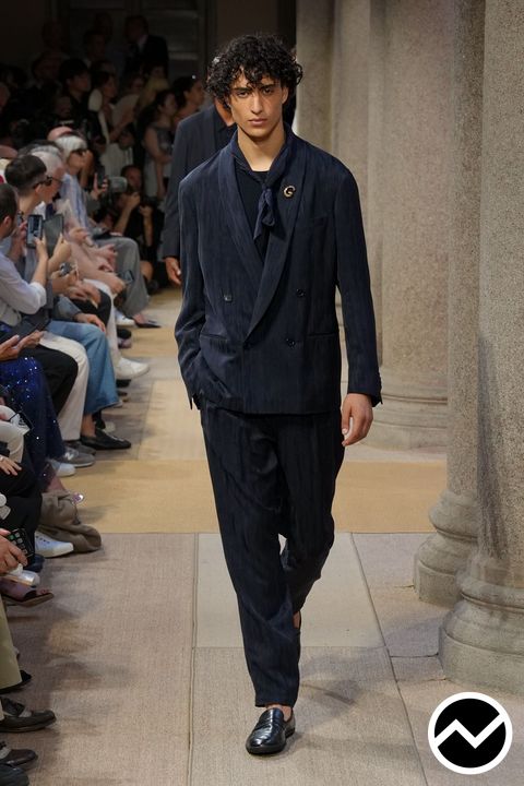 Giorgio Armani, SS27 menswear, Quiet Luxury, look 130