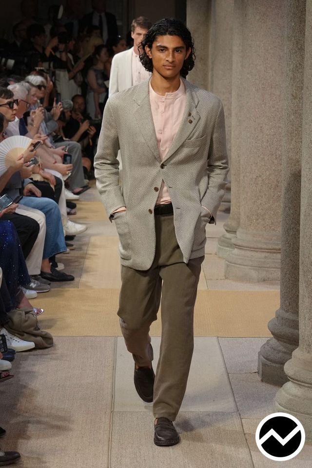 Giorgio Armani, SS27 menswear, Blazer, look 133