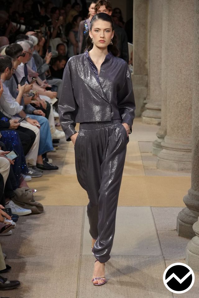 Giorgio Armani, SS27 womenswear, Harem Pants, look 143