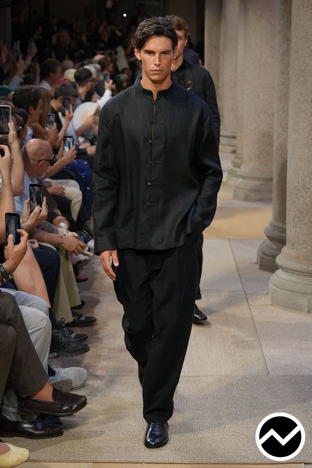 Giorgio Armani, SS27 menswear, Oxford, look 152
