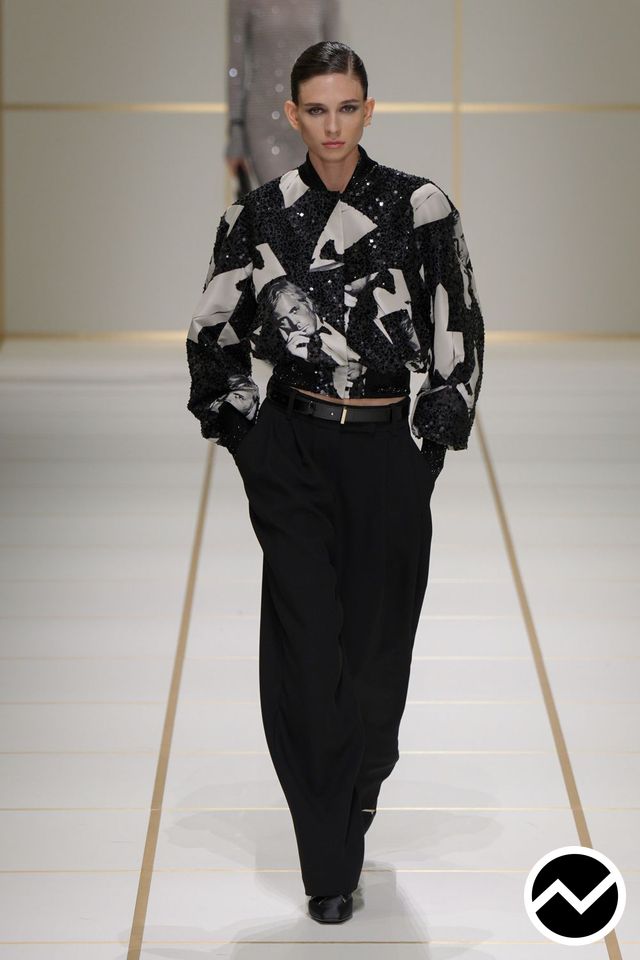 Giorgio Armani, SS27 womenswear, Loose Pants, look 24