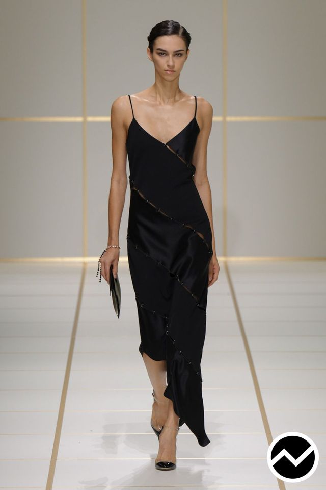 Giorgio Armani, SS27 womenswear, Slip Dress, look 40
