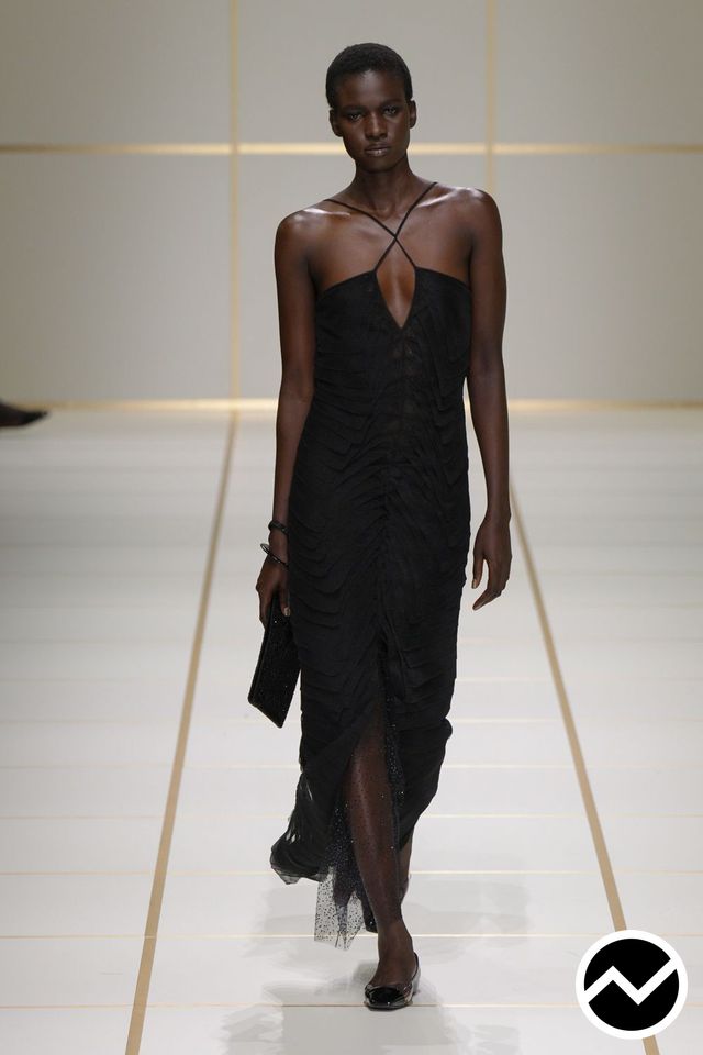 Giorgio Armani, SS27 womenswear, Dark Romance, look 43