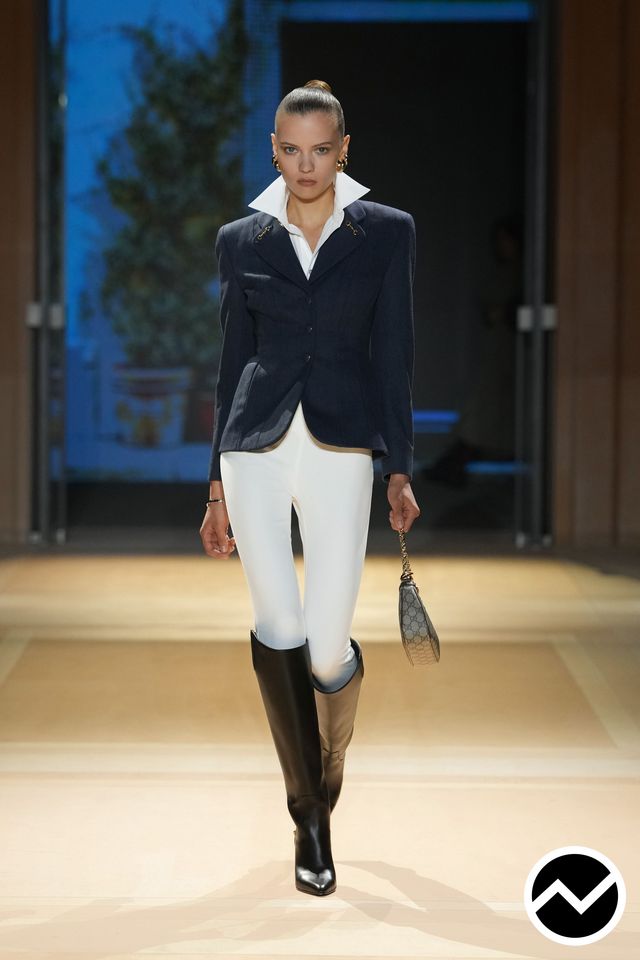 Gucci SS27 womenswear, look 1