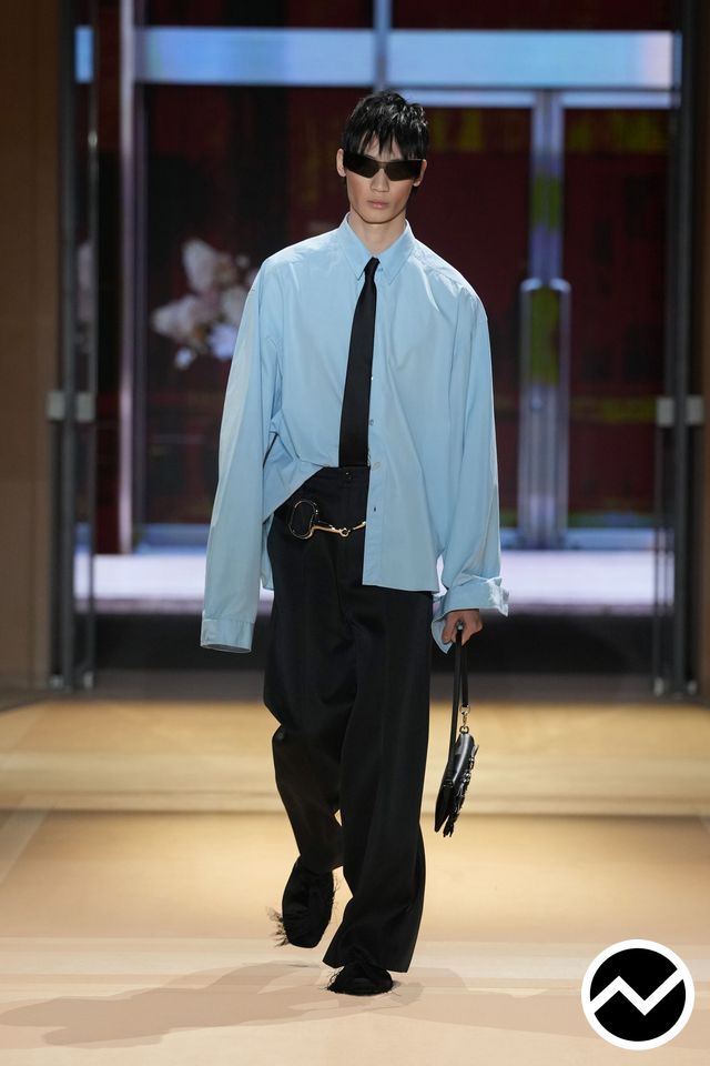 Gucci, SS27 menswear, Formal Shirts, look 35