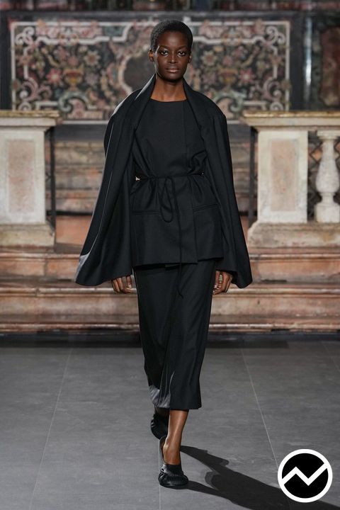 Institution By Galib Gassanoff, SS27 womenswear, Twill, look 6