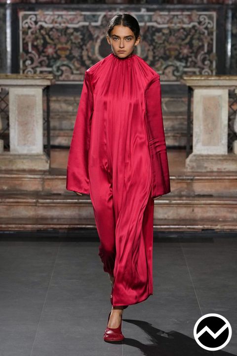 Institution By Galib Gassanoff, SS27 womenswear, Satin, look 15