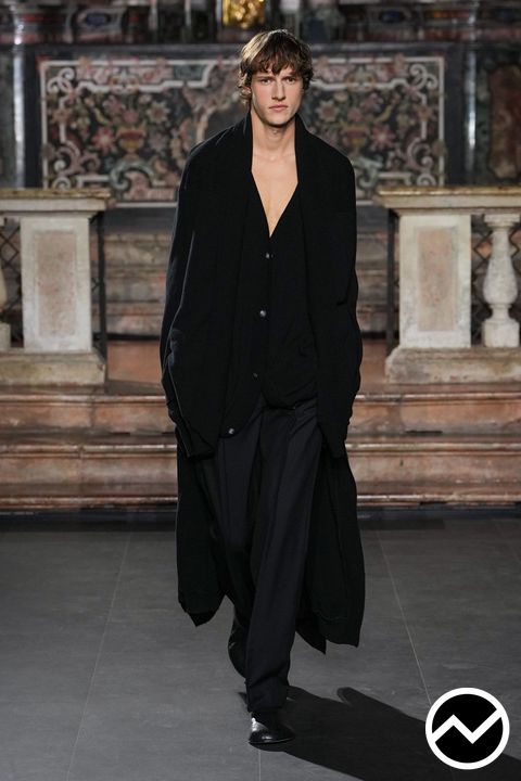 Institution By Galib Gassanoff, SS27 menswear, Fine Gauge, look 16