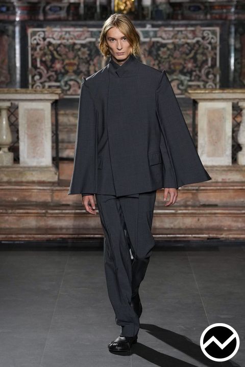 Institution By Galib Gassanoff, SS27 menswear, Charcoal, look 21