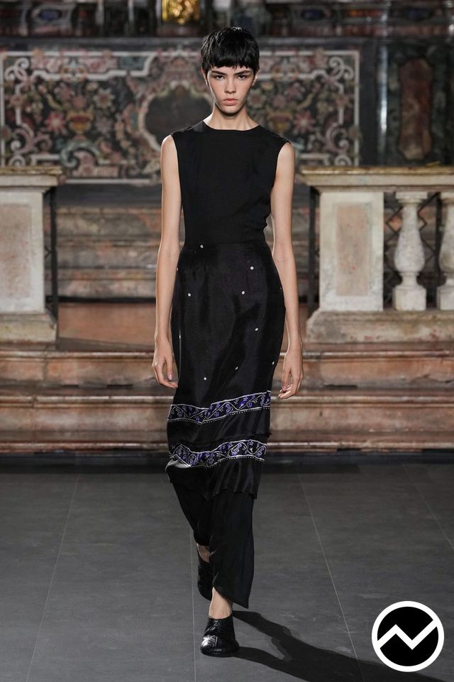 Institution By Galib Gassanoff, SS27 womenswear, 20s Retro, look 22