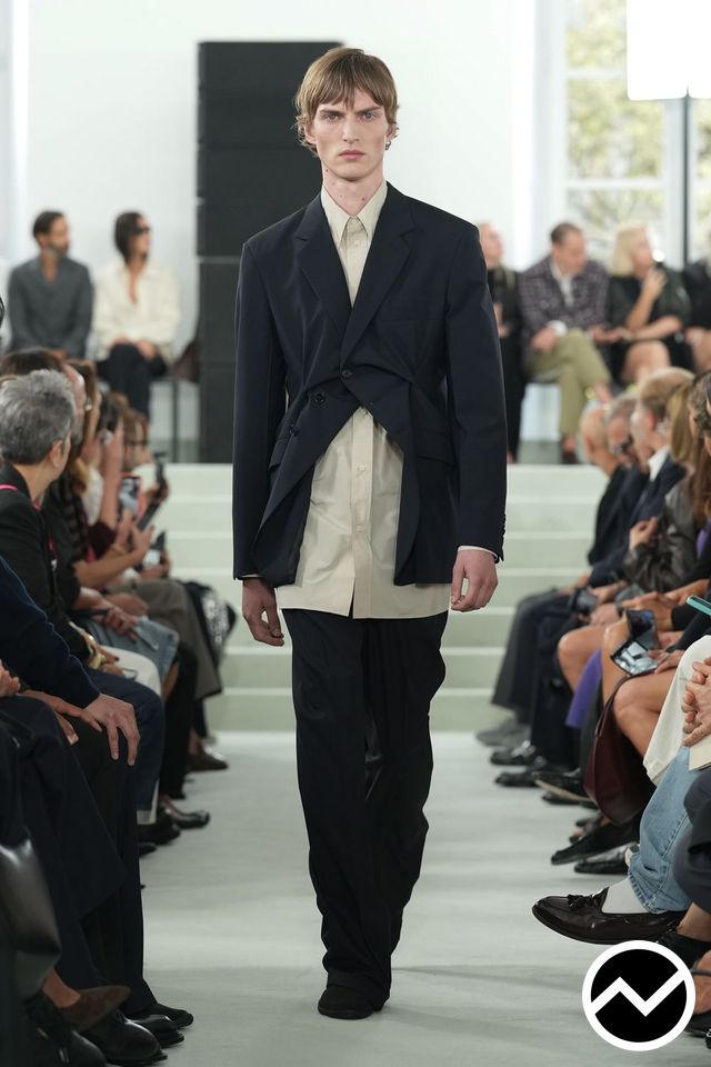 Jil Sander, SS27 menswear, Flap Pockets Jacket, look 36