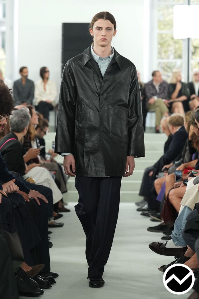 Jil Sander, SS27 menswear, Leather, look 61