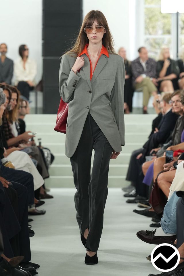 Jil Sander, SS27 womenswear, Power Dressing, look 63
