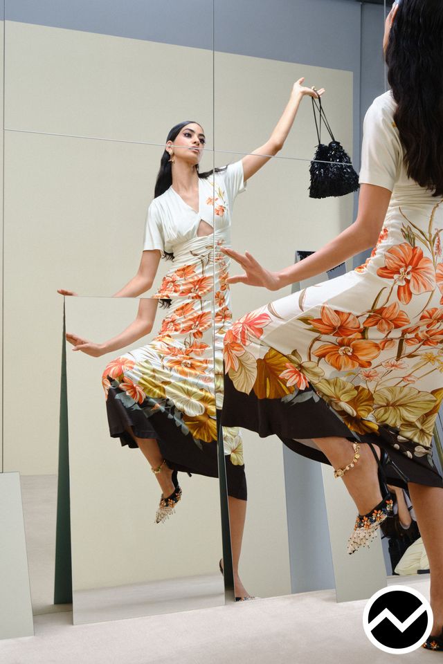 La Doublej SS27 womenswear, look 1