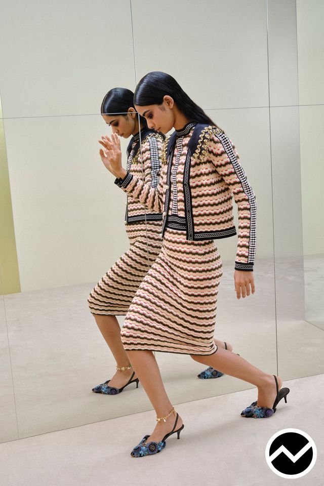 La Doublej, SS27 womenswear, Striped, look 9