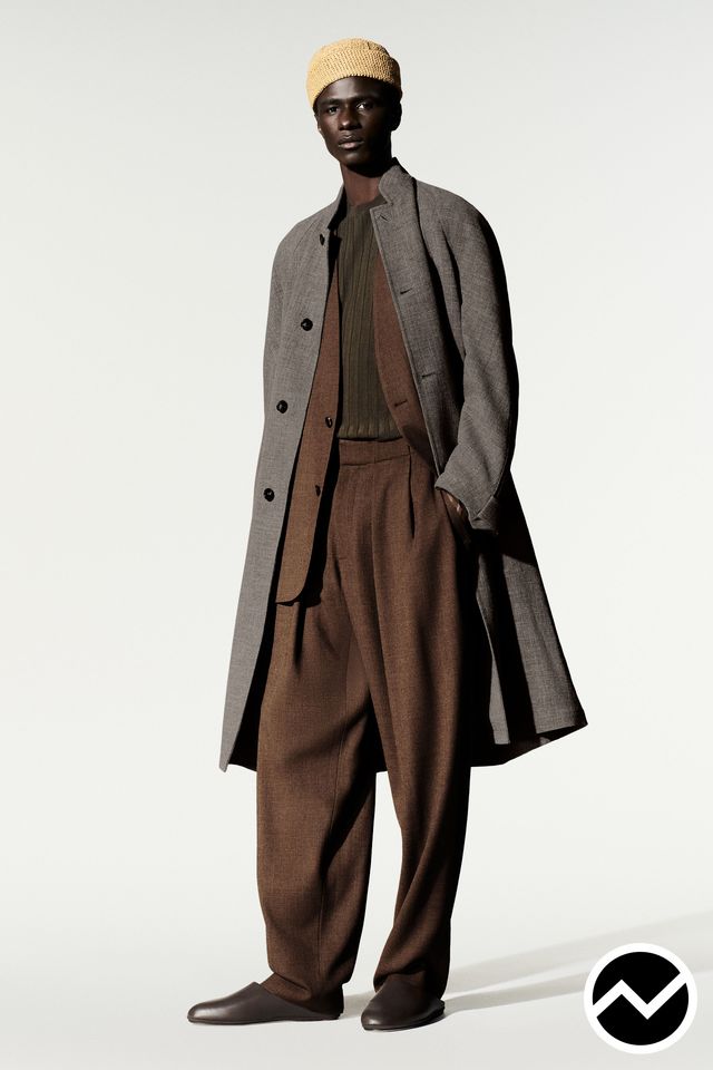 Loro Piana, SS27 menswear, Chocolate, look 3