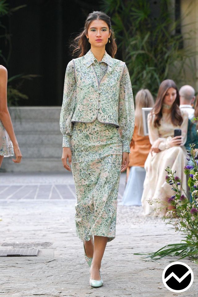 Luisa Beccaria, SS27 womenswear, Poplin, look 2
