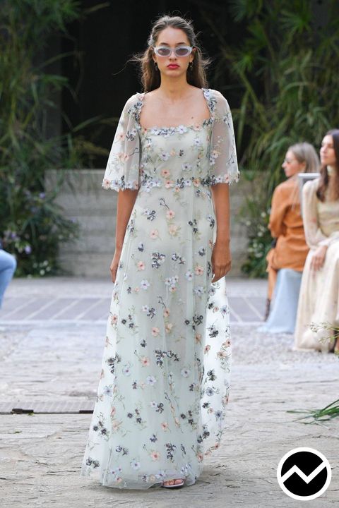 Luisa Beccaria, SS27 womenswear, Organza, look 18