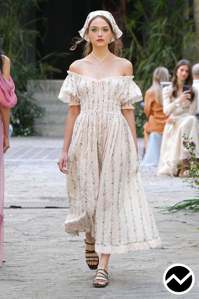 Luisa Beccaria, SS27 womenswear, Cottagecore, look 25