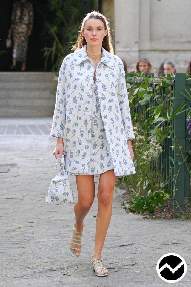 Luisa Beccaria, SS27 womenswear, Top Collar Coat, look 37