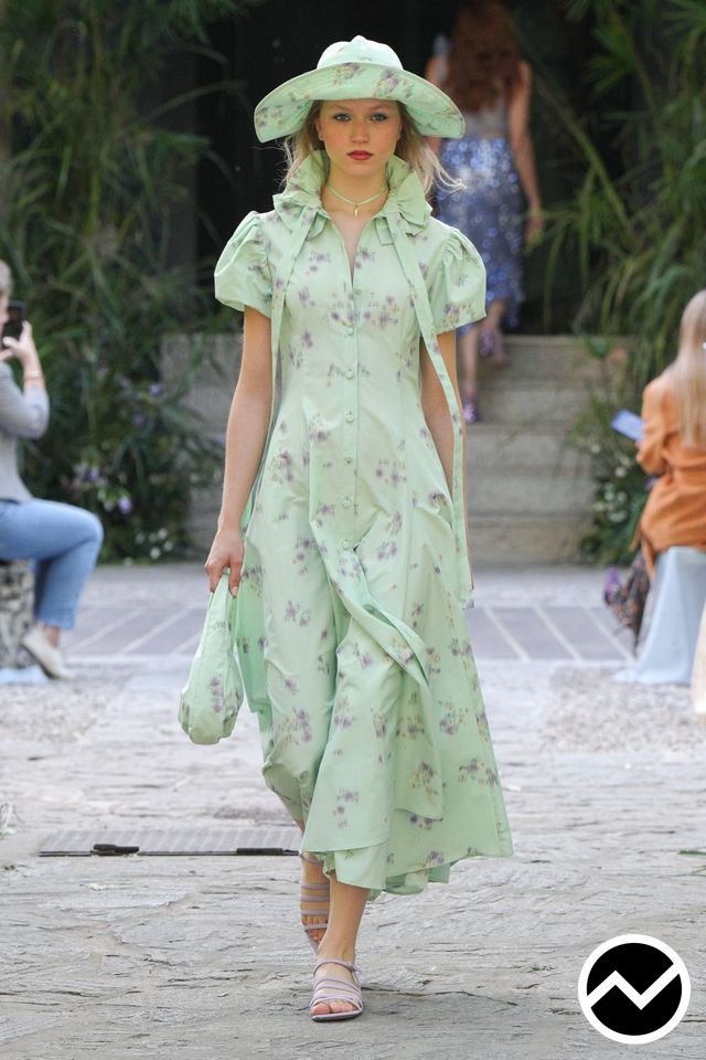 Luisa Beccaria, SS27 womenswear, Taffeta, look 44