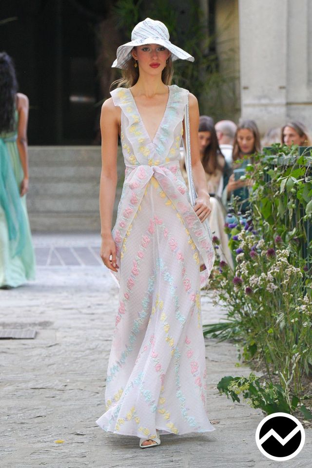 Luisa Beccaria, SS27 womenswear, Rose, look 46