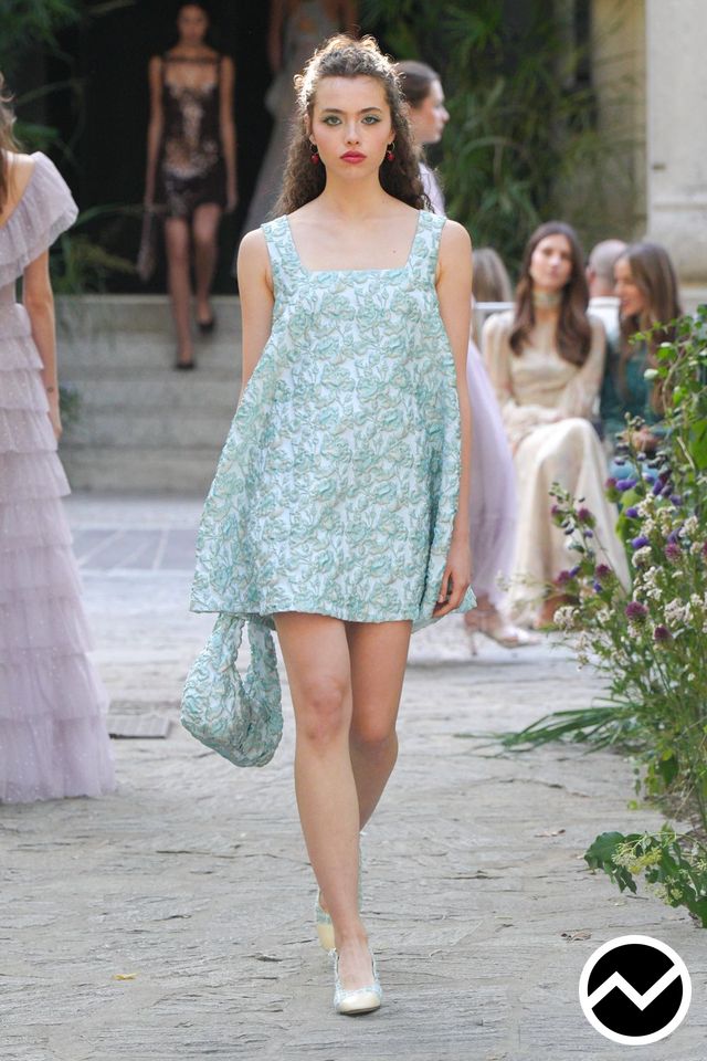 Luisa Beccaria, SS27 womenswear, Jacquard, look 51