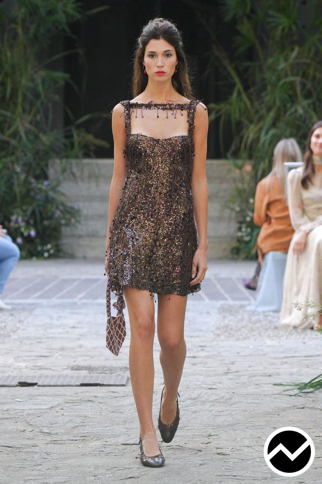Luisa Beccaria, SS27 womenswear, Mini Dress, look 52