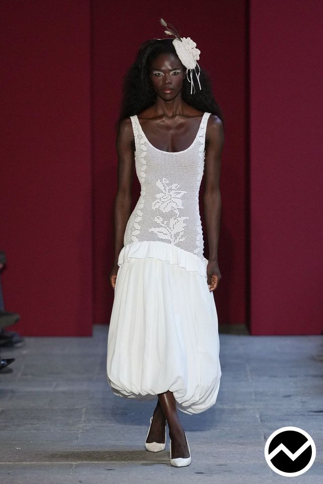 Marco Rambaldi SS27 womenswear, look 1