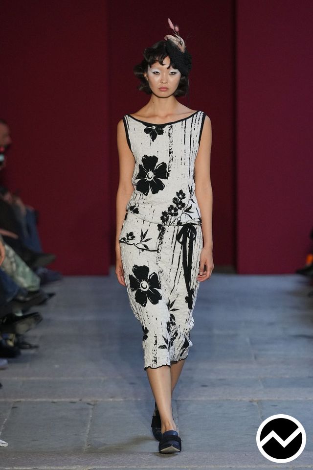 Marco Rambaldi, SS27 womenswear, 20s Retro, look 7