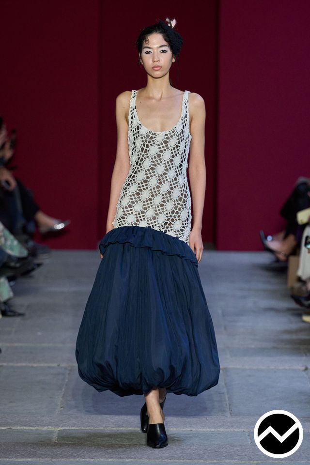 Marco Rambaldi, SS27 womenswear, Taffeta, look 30