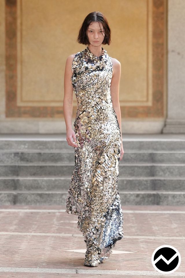 Marques’almeida, SS27 womenswear, Maximalist, look 41