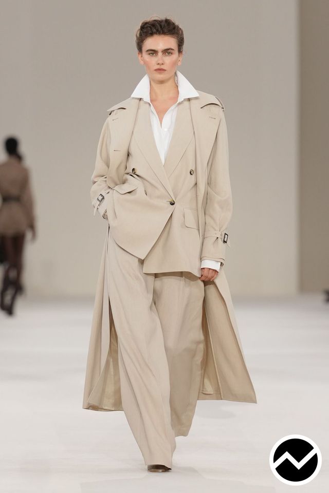 Max Mara, SS27 womenswear, Double Breasted Jacket, look 13