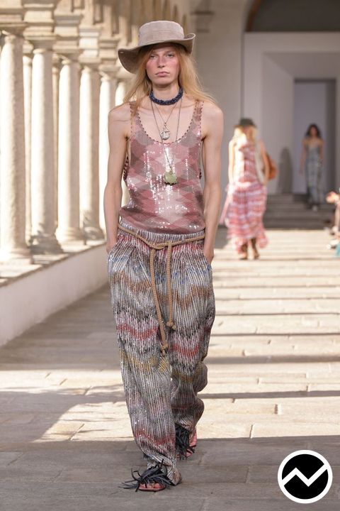Missoni, SS27 menswear, Geometric, look 20