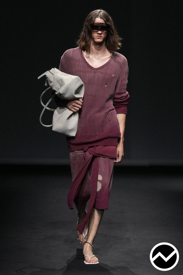 Mm6 Maison Margiela, SS27 menswear, Ombre, look 49