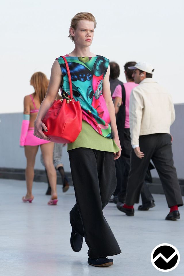 Moschino, Moschino SS27 menswear, look 17
