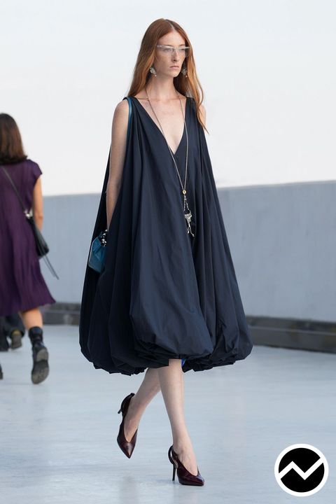 Moschino, SS27 womenswear, Plunge Dress, look 21