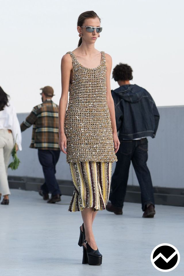 Moschino, SS27 womenswear, Sweater Knit, look 27