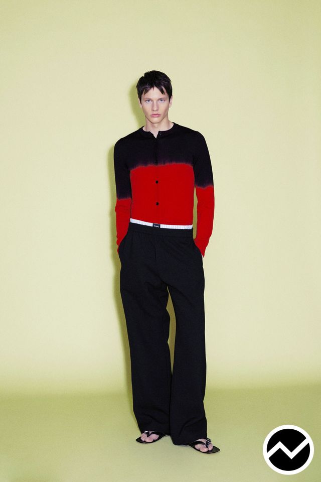 Msgm, SS27 menswear, Elasticated Waistline Pants, look 26