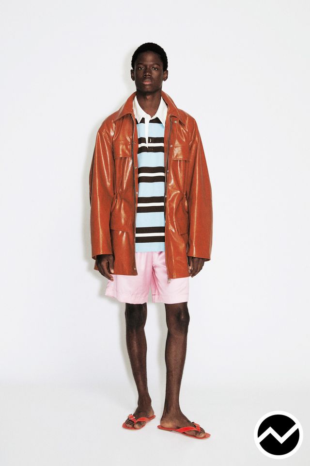 Msgm, SS27 menswear, Terra Cotta, look 33