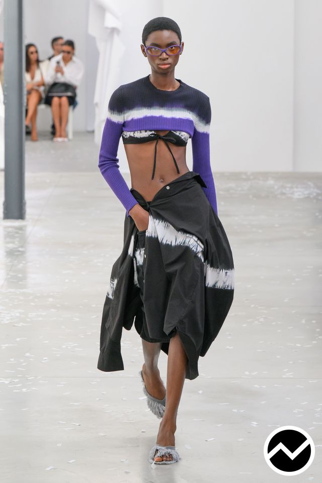 Msgm, SS27 womenswear, Y2K, look 5
