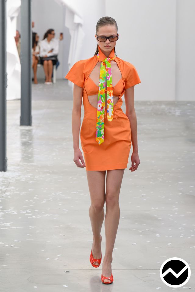 Msgm, SS27 womenswear, 60s Retro, look 25