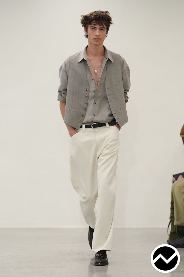 Paul Smith, SS27 menswear, Waistcoat, look 3