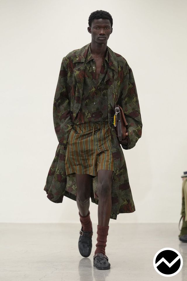 Paul Smith, SS27 menswear, Abstract, look 17
