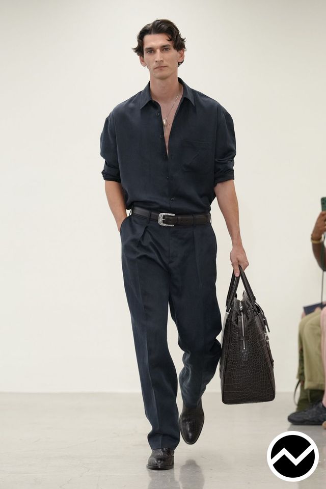 Paul Smith, SS27 menswear, Side Pocket Pants, look 24