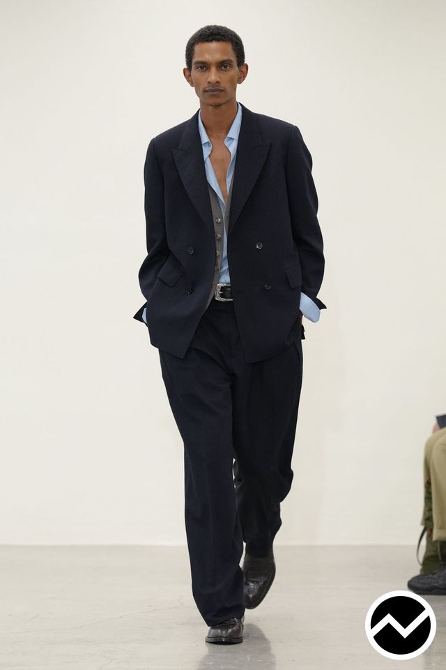 Paul Smith, SS27 menswear, Baby Blue, look 25