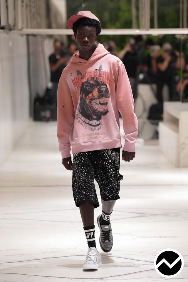 Philipp Plein, SS27 menswear, Rose, look 23