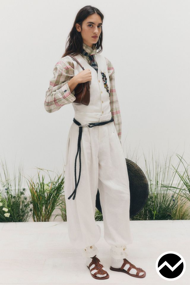 Polo Ralph Lauren, SS27 womenswear, Balloon Pants, look 12